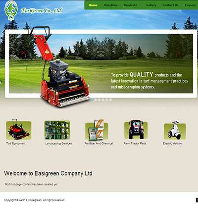Easi Green Co.,Ltd. Web Design By Myanmar Website World