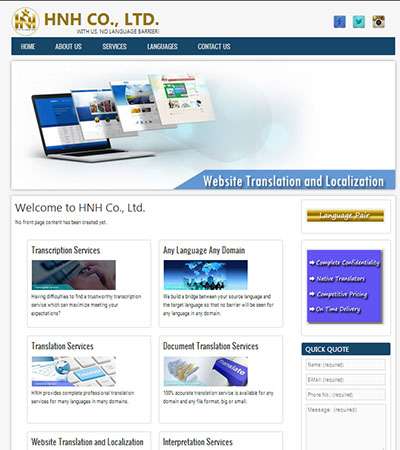 HNH Myanmar Co., Ltd. Web Design by Myanmar Website World